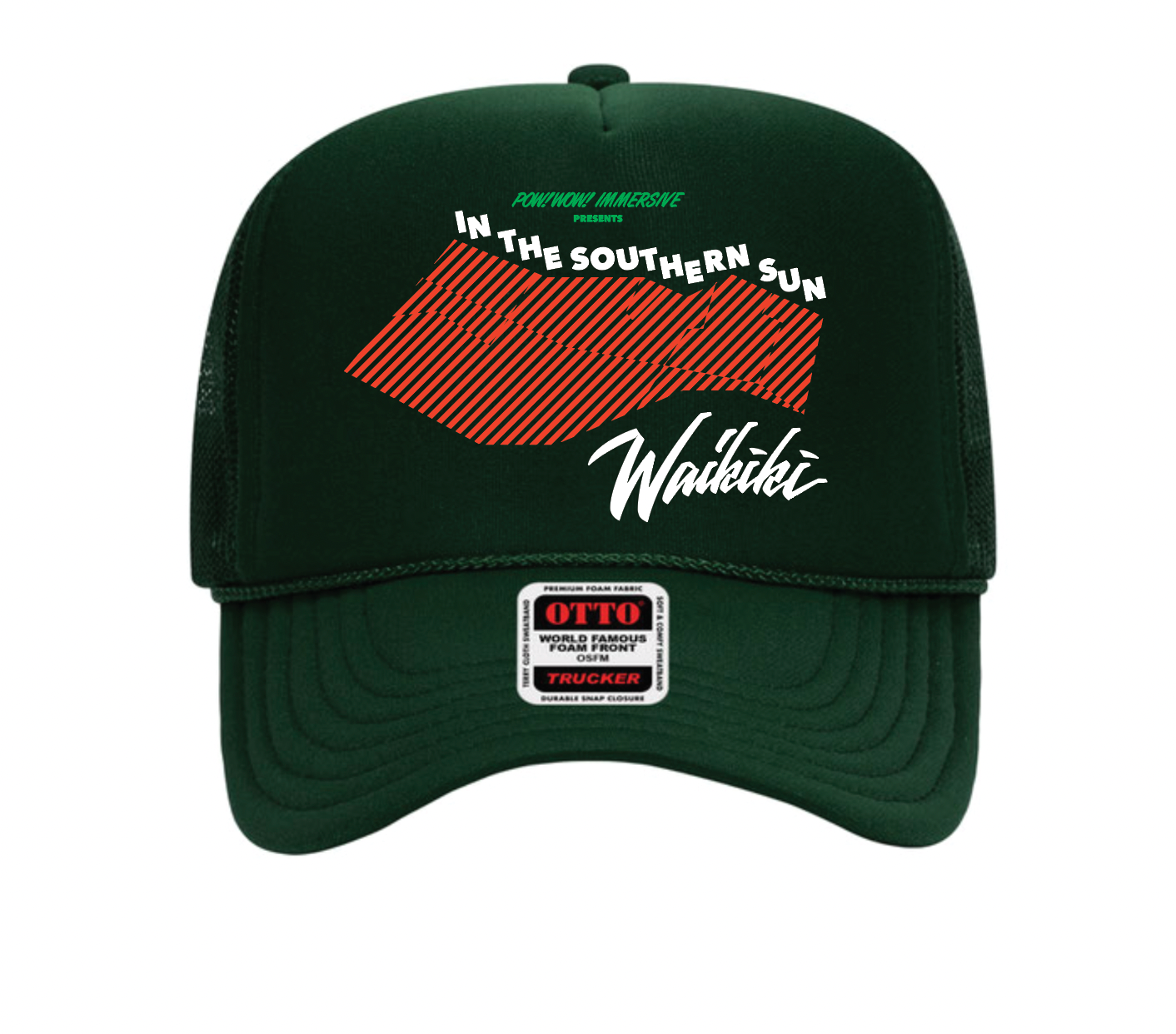 WAIKIKI TRUCKER HAT