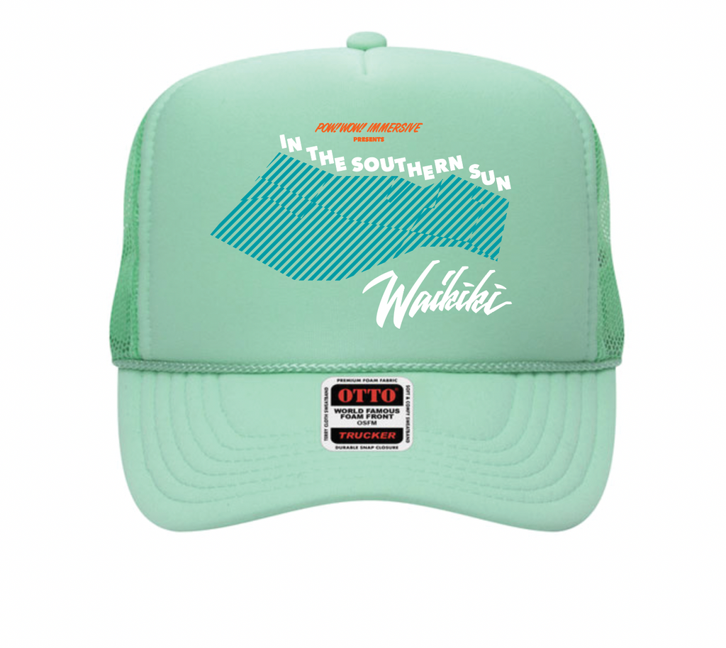 WAIKIKI TRUCKER HAT