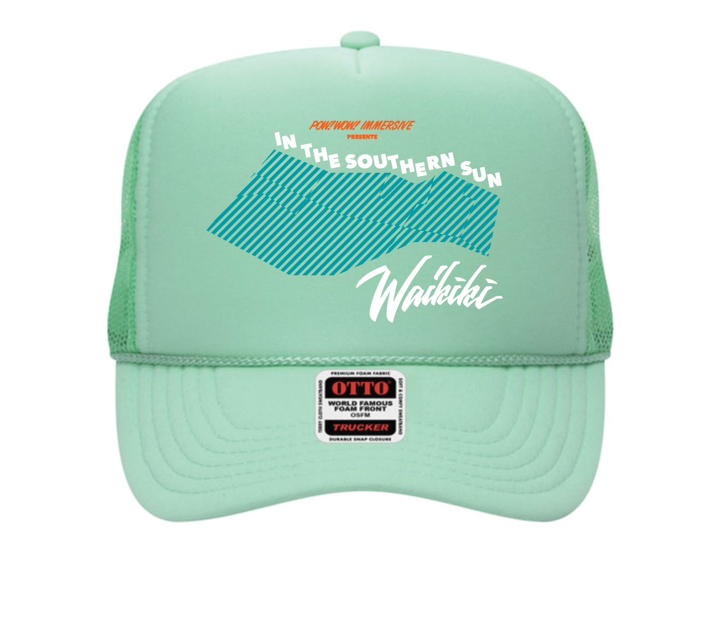WAIKIKI TRUCKER HAT