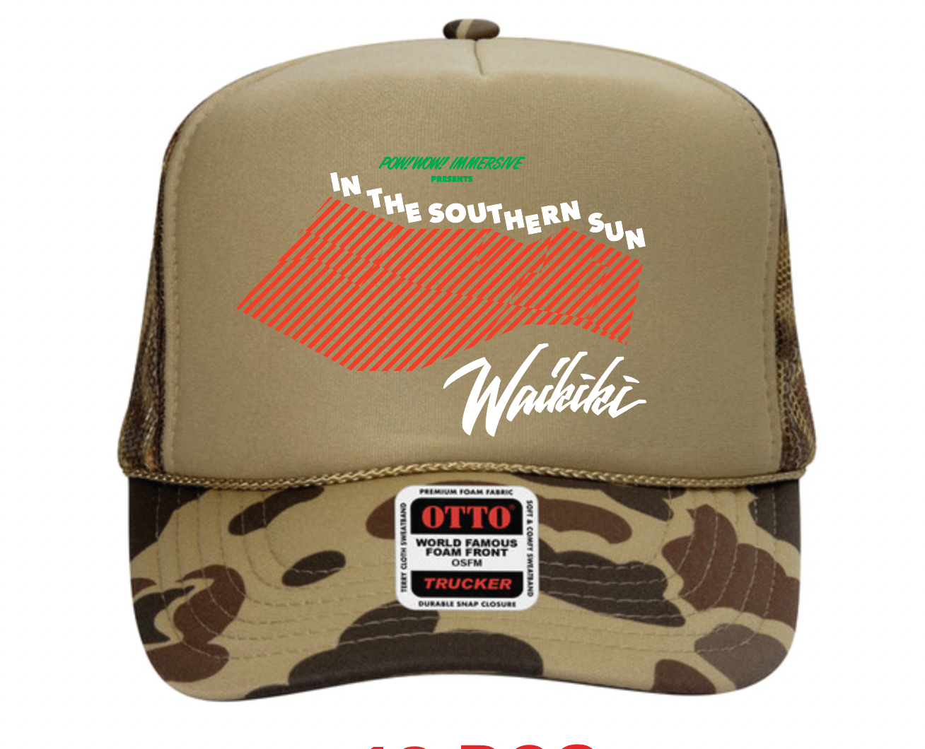 WAIKIKI TRUCKER HAT