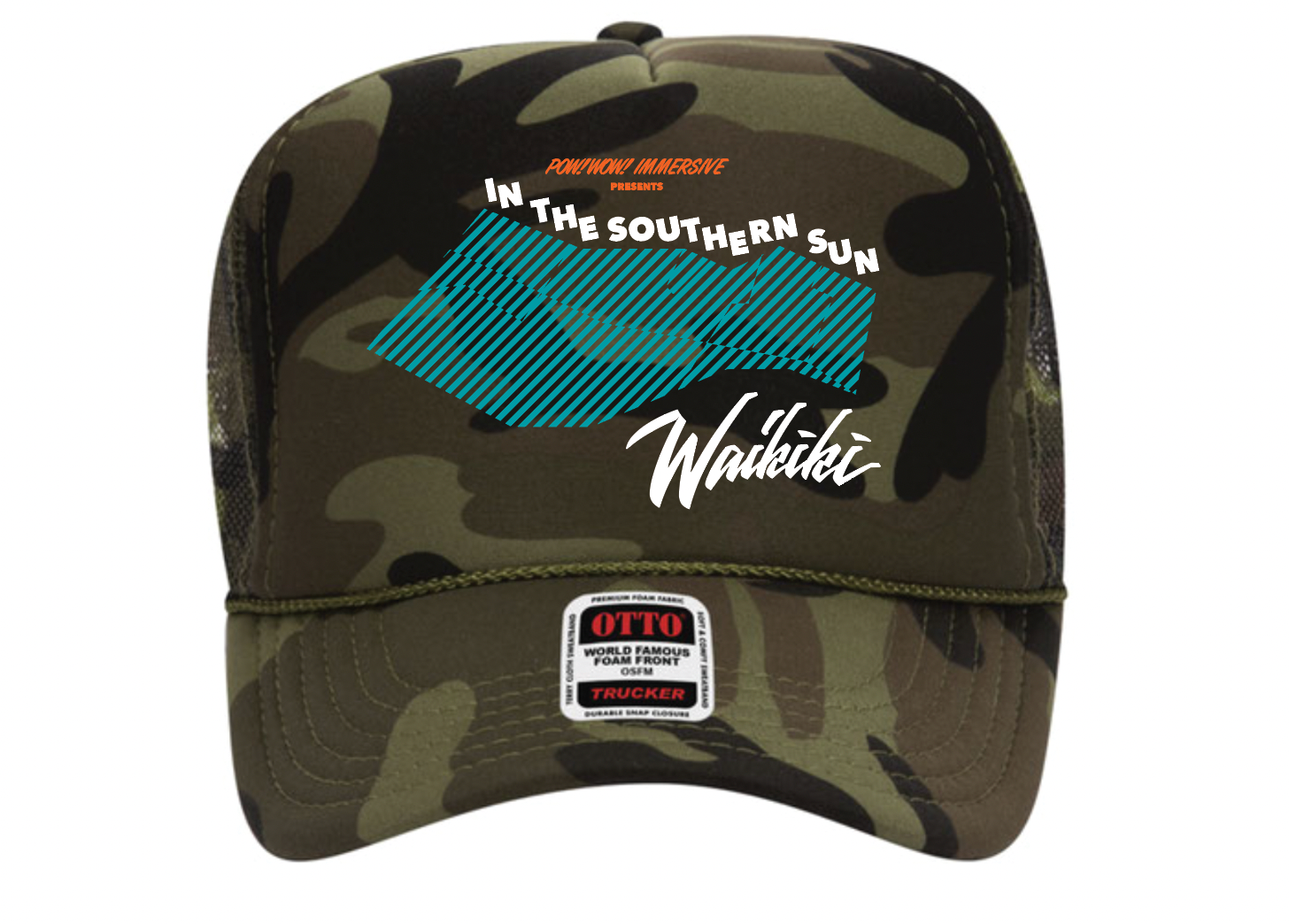 WAIKIKI TRUCKER HAT