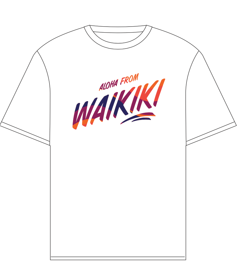 ITSS Aloha From Waikiki Tee